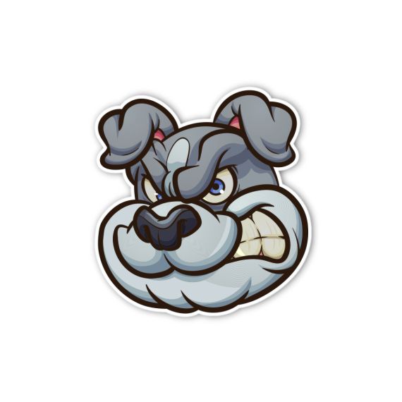Premium Aufkleber Sticker Autoaufkleber- BAD DOG