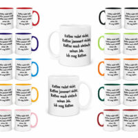 Coole Tasse mit Spruch - ICH MAG KAFFEE – Bild 2