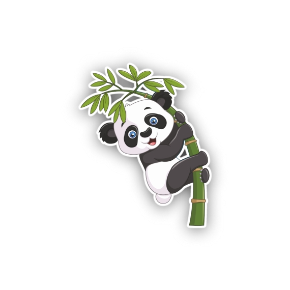 Aufkleber Sticker Panda