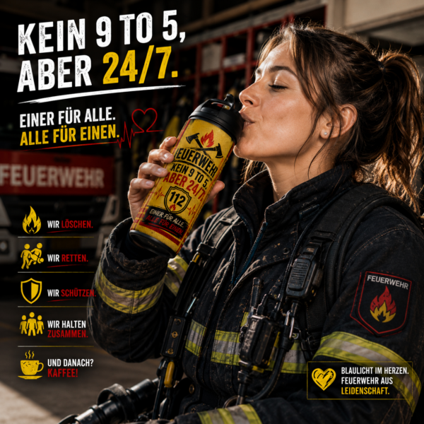 Feuerwehr Tumbler 24/7 Design