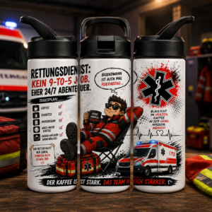 Rettungsdienst Tumbler 600 ml – Panda