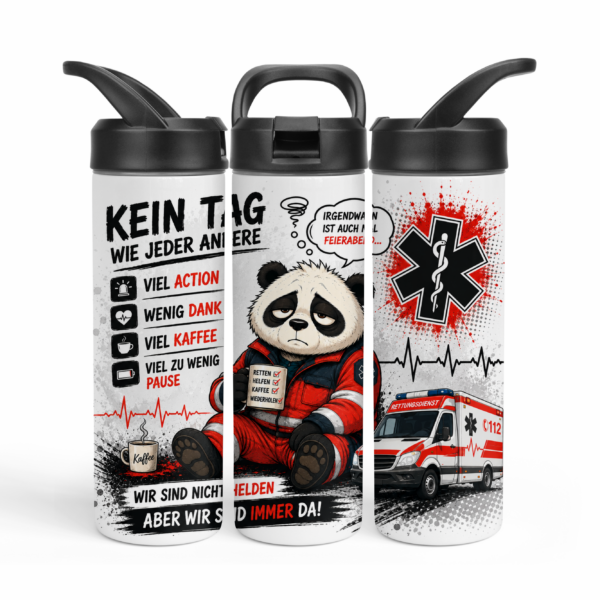 Rettungsdienst Tumbler 600 ml – Panda